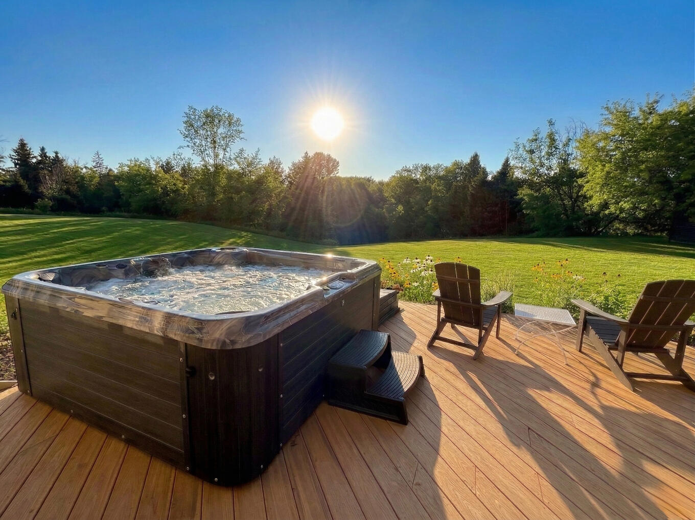 All Season Hot Tub